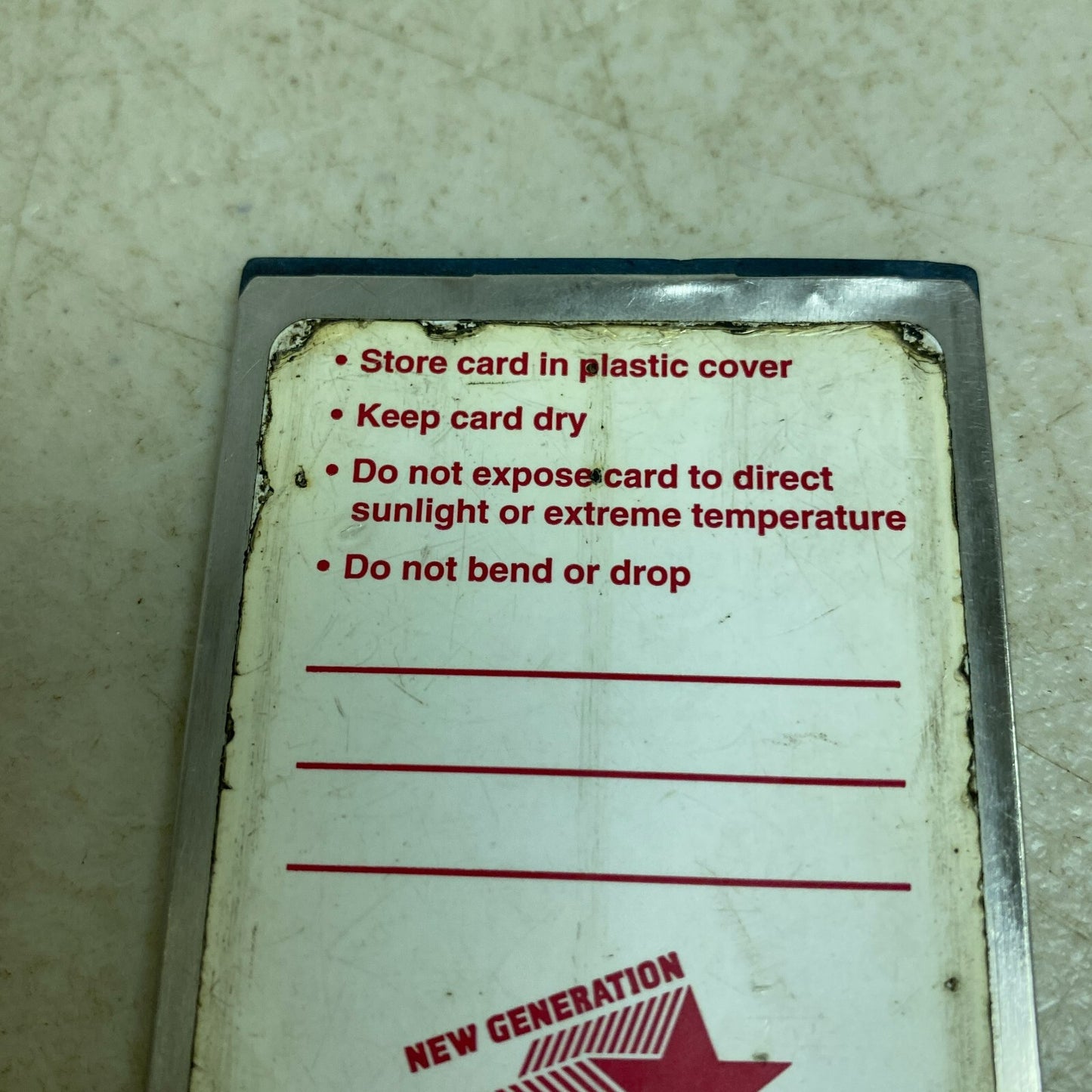 Ford NGS Diagnostic Card Made in USA  , #789-1CP