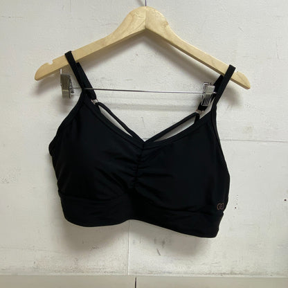 Calia Women's Swim Collection Cross Back Bikini Top Pure Black WSA20210WP New