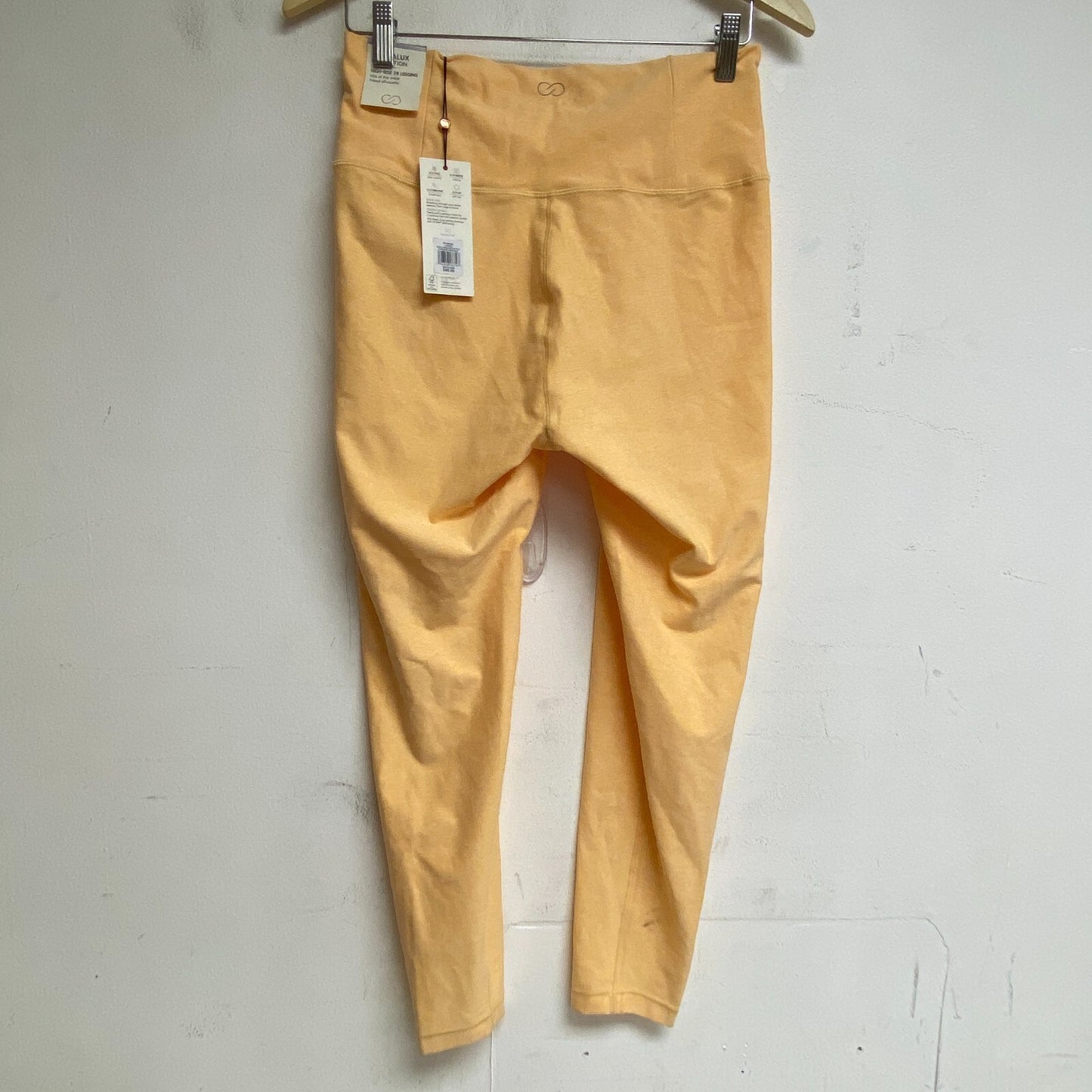 CALIA Women's LustraLux 7/8 Legging Ankle Slim Fit Sunrise Orange WAX32266 New