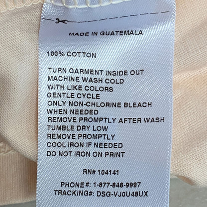 DSG Girl's Everyday Cute  Boxy Graphic Tee Peach Milk Kind DAG12122 New