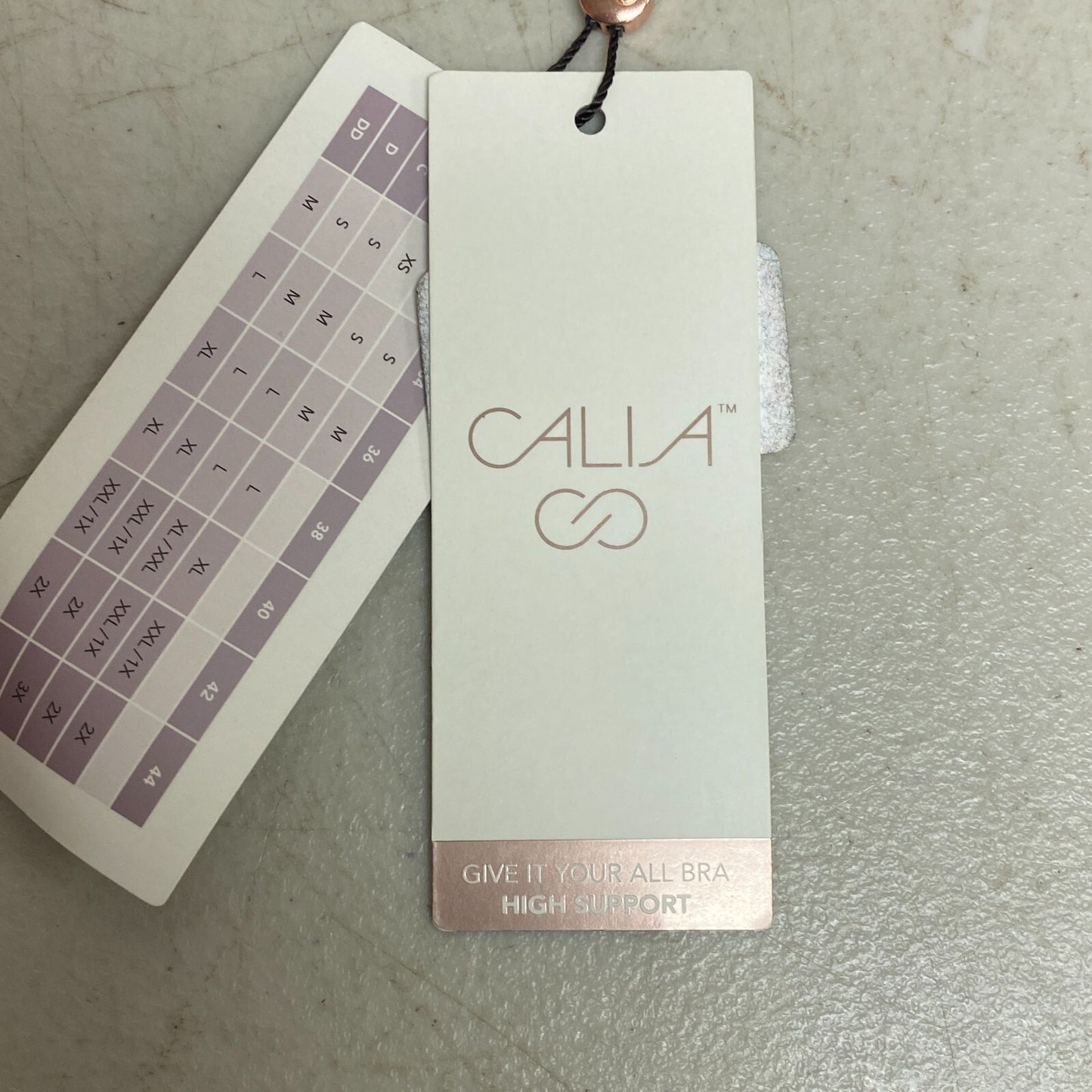 Calia Womens Give It Your All Crossback Bra Cocoa Dreams WAX17101 BRAND NEW