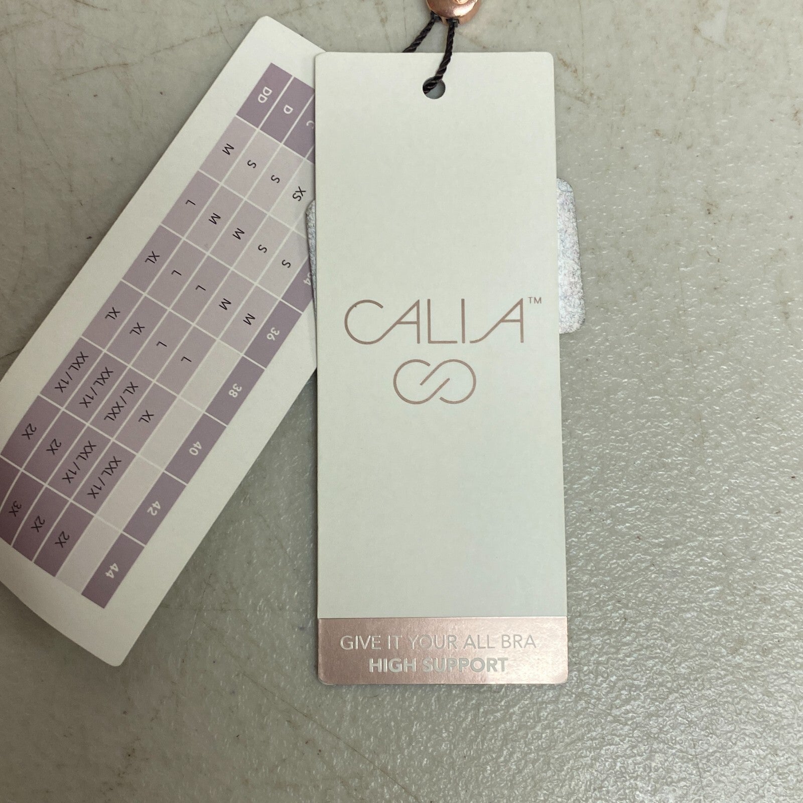 Calia Womens Give It Your All Crossback Bra Cocoa Dreams WAX17101 BRAND NEW