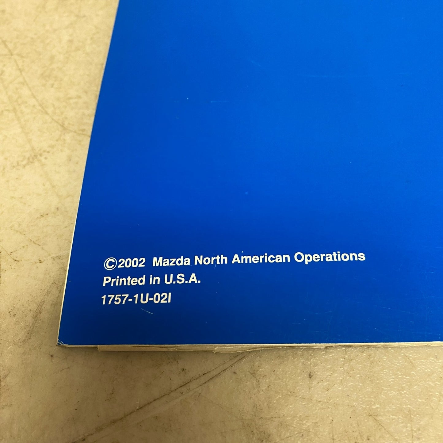 Mazda Engine Workshop Manual L3 9999-95-00L3-03 , #547-1CP