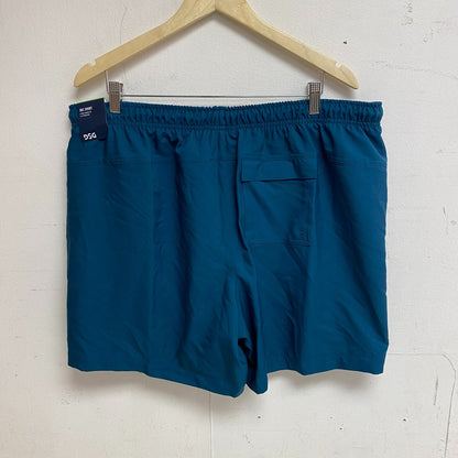 DSG Men's 6" Rec Shorts Brilliant Teal Solid Summer Trendy Stylish DAM12111