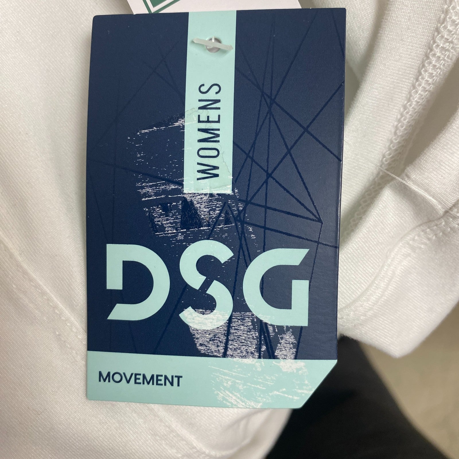 Calia Womenâs Wrap Tank Pure White DAW12330 Sleeveless Activewear Top