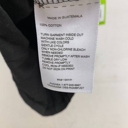 DSG Boys Training Cotton USA Graphic Tank Top Pure Black USA DAB12111 New