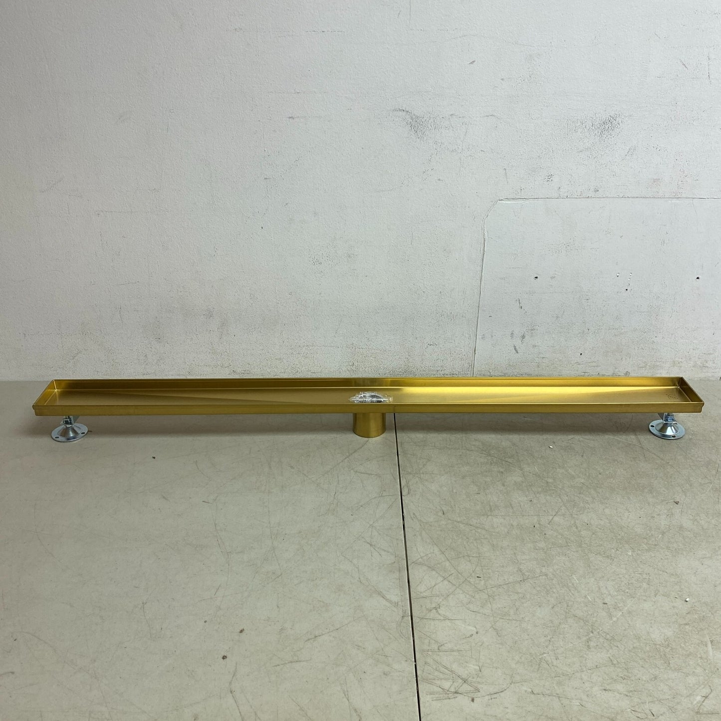 Signature Hardware 40" Cohen Linear Tile-in Shower Drain - Brushed Gold