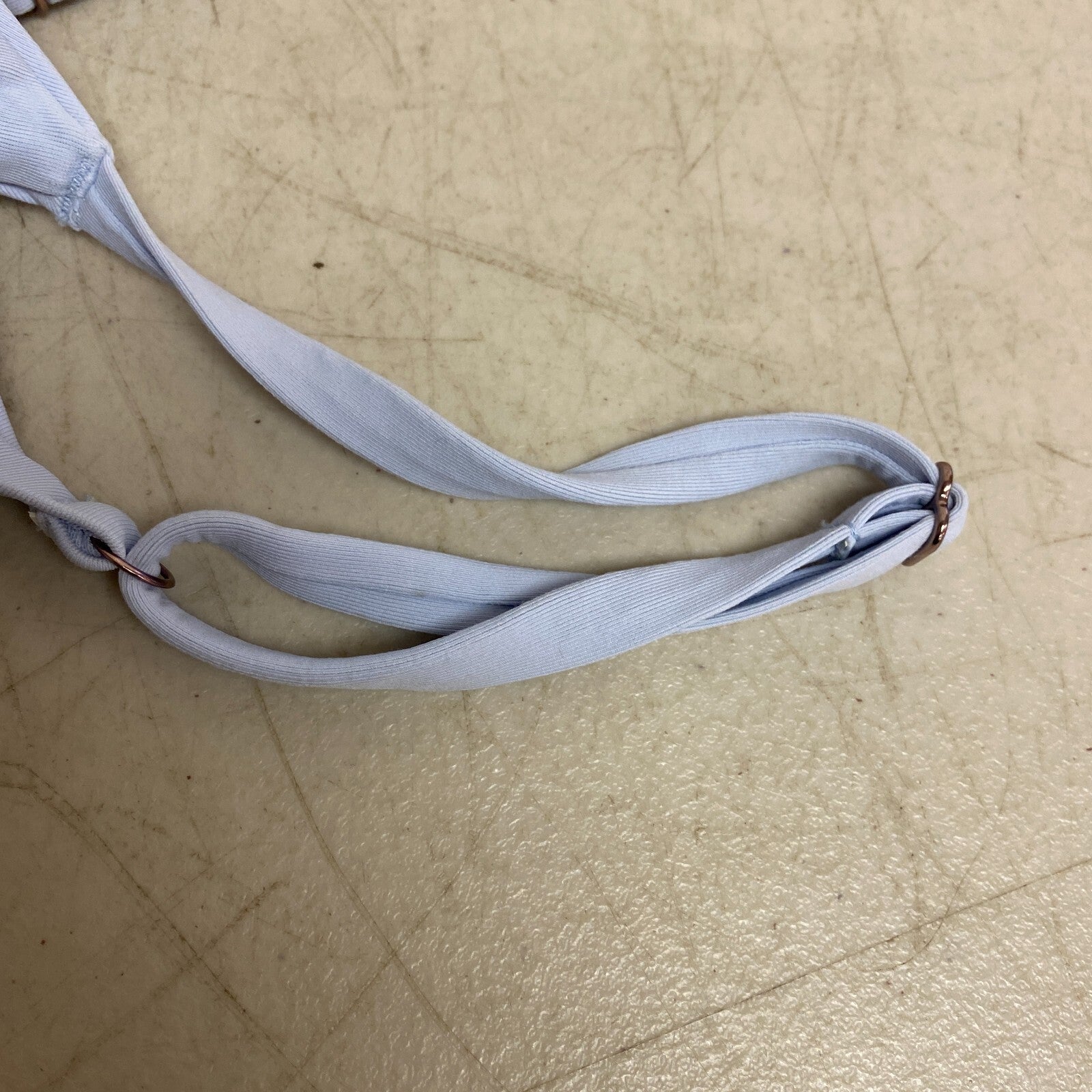 Calia Women's Swim Collection Low Support Tie Back Bikini Top Blue WSA22215 New