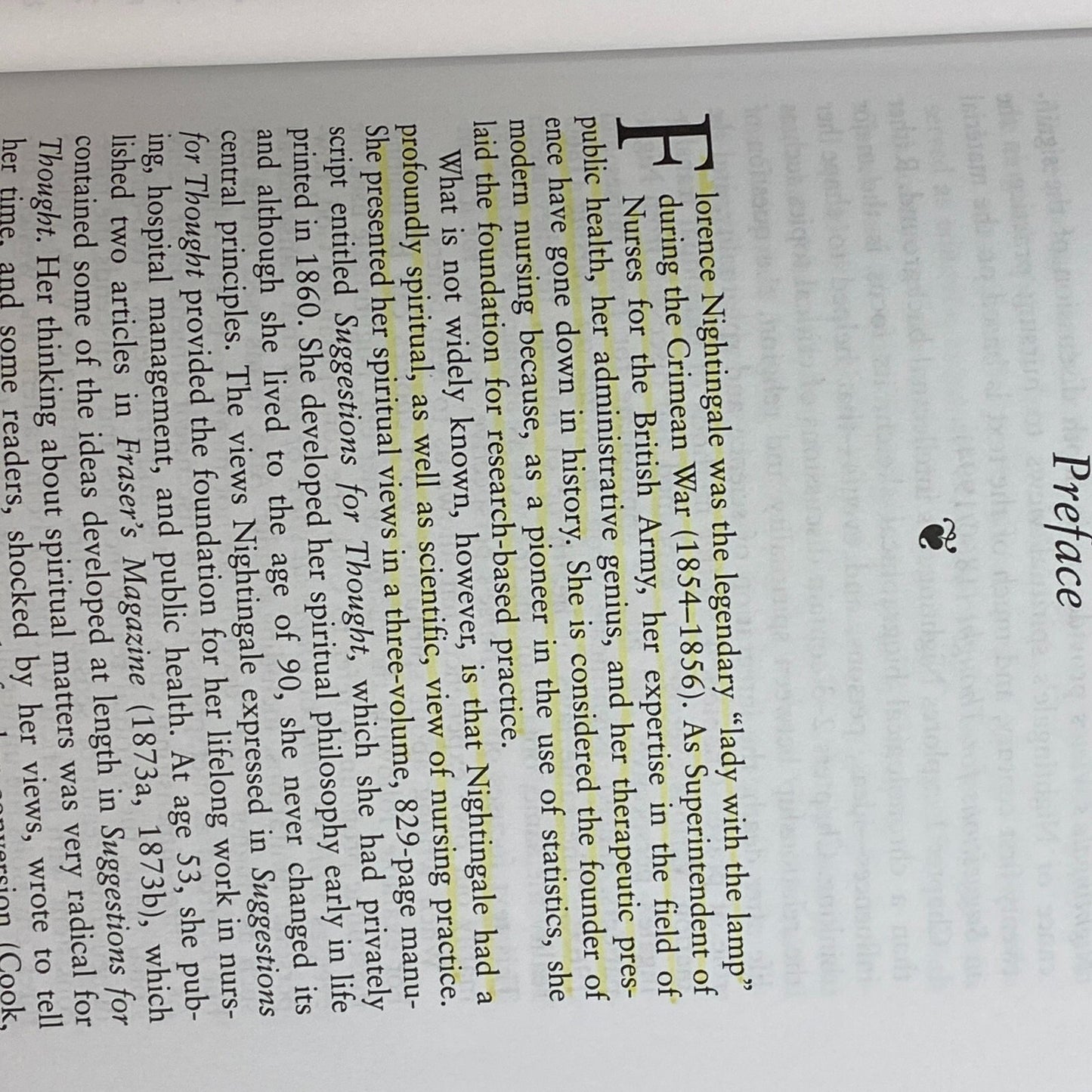 Nursing as a Spiritual Practice: A Contemporary Application of Florence