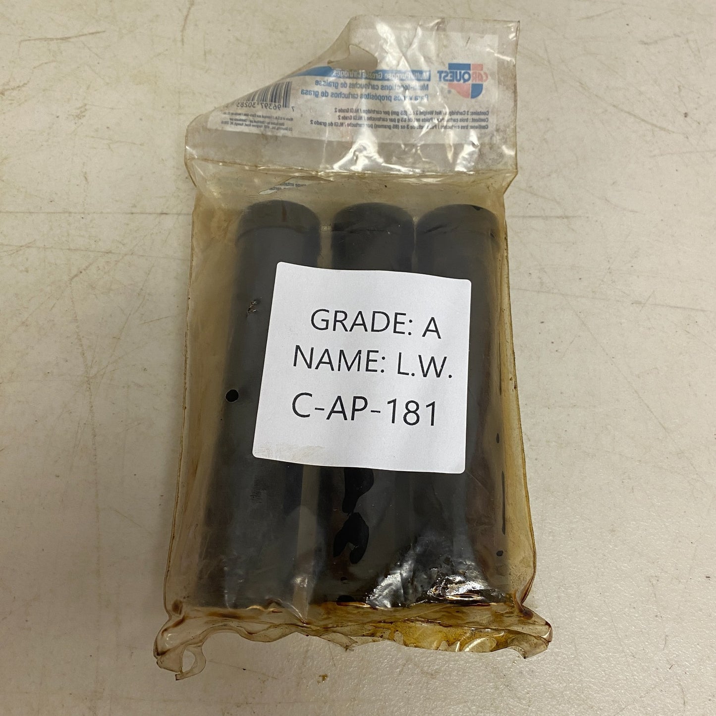 Carquest Multi-Purpose Grease Cartridge 30 Oz 3 Pack (30283) NLGI-1.5 Heavy Duty