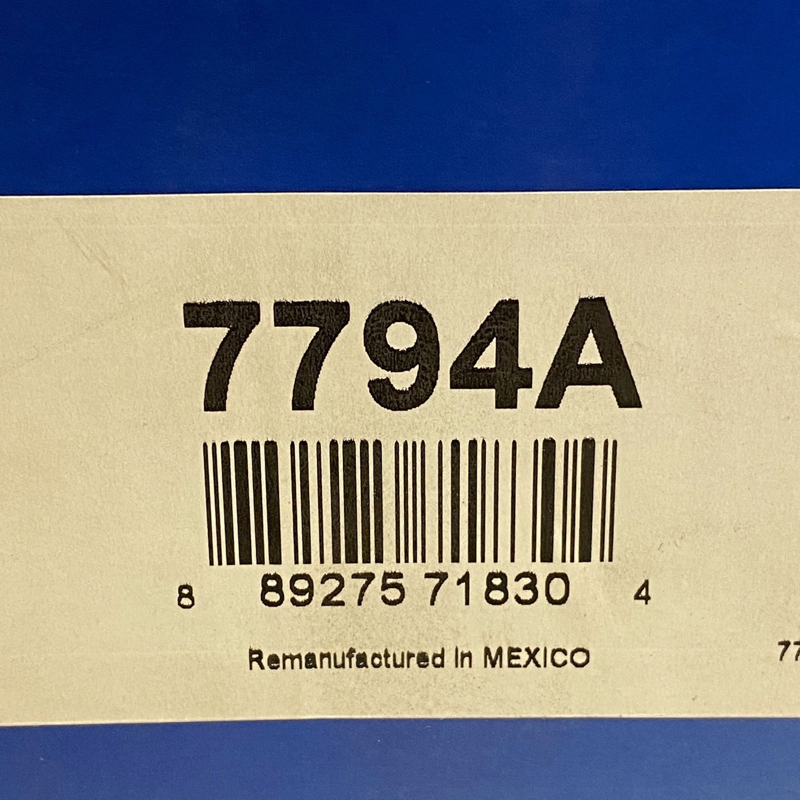 CARQUEST Premium Alternator 95 A Clockwise Rotation Model 7794A