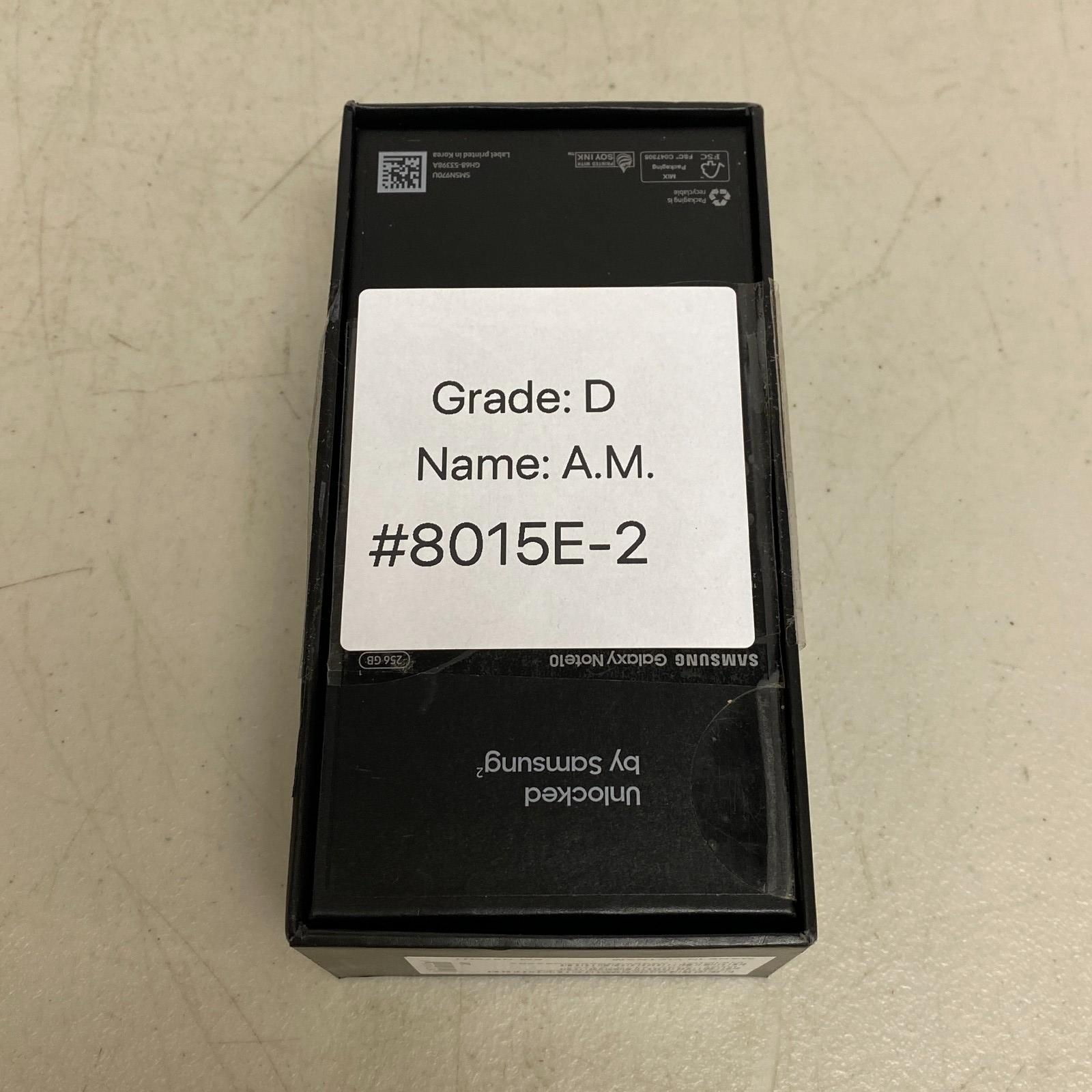 Samsung Galaxy Note10 (6.3-in) Smartphone SM-N970U AT&T Only - 256GB/Aura Black