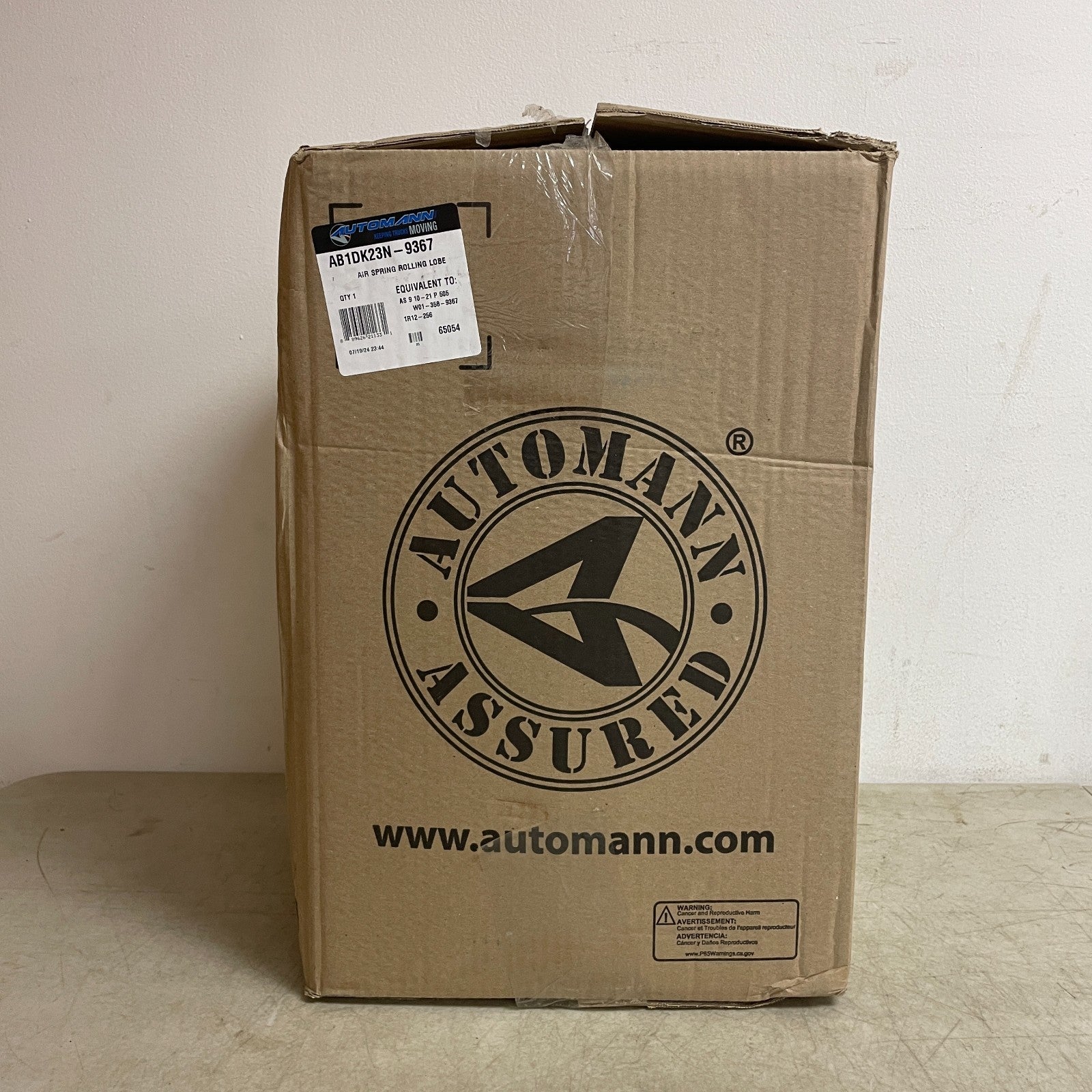 Automann Phoenix AB1DK23N-9367 Rolling Lobe Air Spring Assembly Heavy Duty