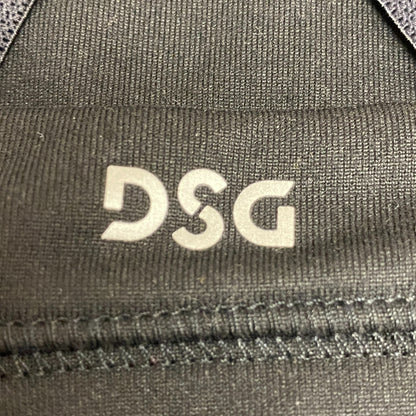 DSG Girls' Performance Fashion Sports Bra Pure Black Solid Stylish DAG49101