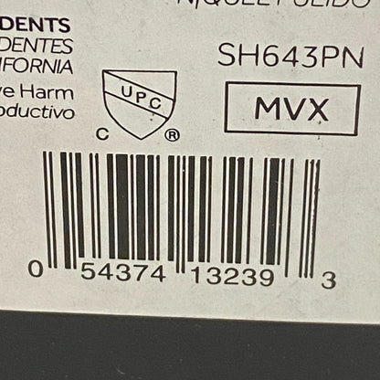Signature Hardware 17-22" ABS Cable Bath Drain Polished Nickel SH643PN