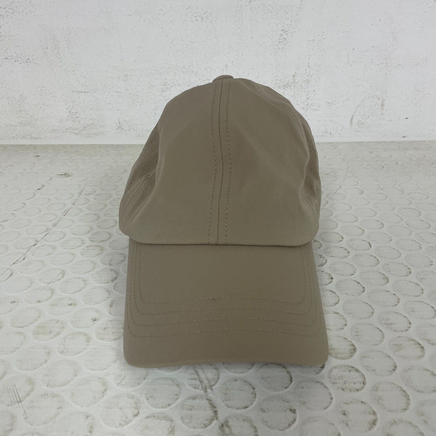 Calia Women’s Ponytail Baseball Cap Khaki Sand Adjustable Hat CAC8004 NWT