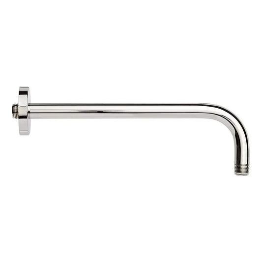 Signature Hardware 12" Wall-Mount Rainfall Shower Arm - Brushed Nickel