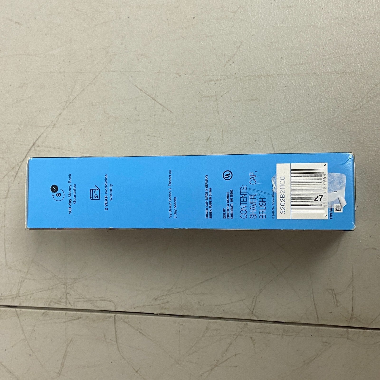 Braun Series 3 ProSkin 3040s Wet & Dry Shaver Brand New Waterproof 3 Blades 🔥