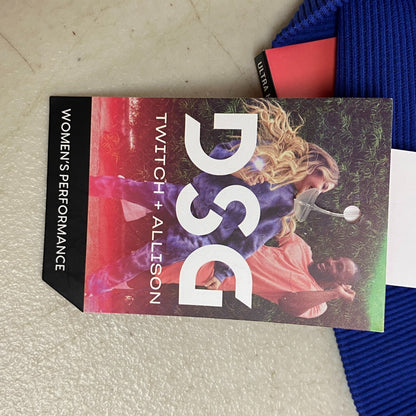 DSG TWITCH + ALLISON Women's Seamless Colorblock Sapphire/ Pure Black BOSSW22305