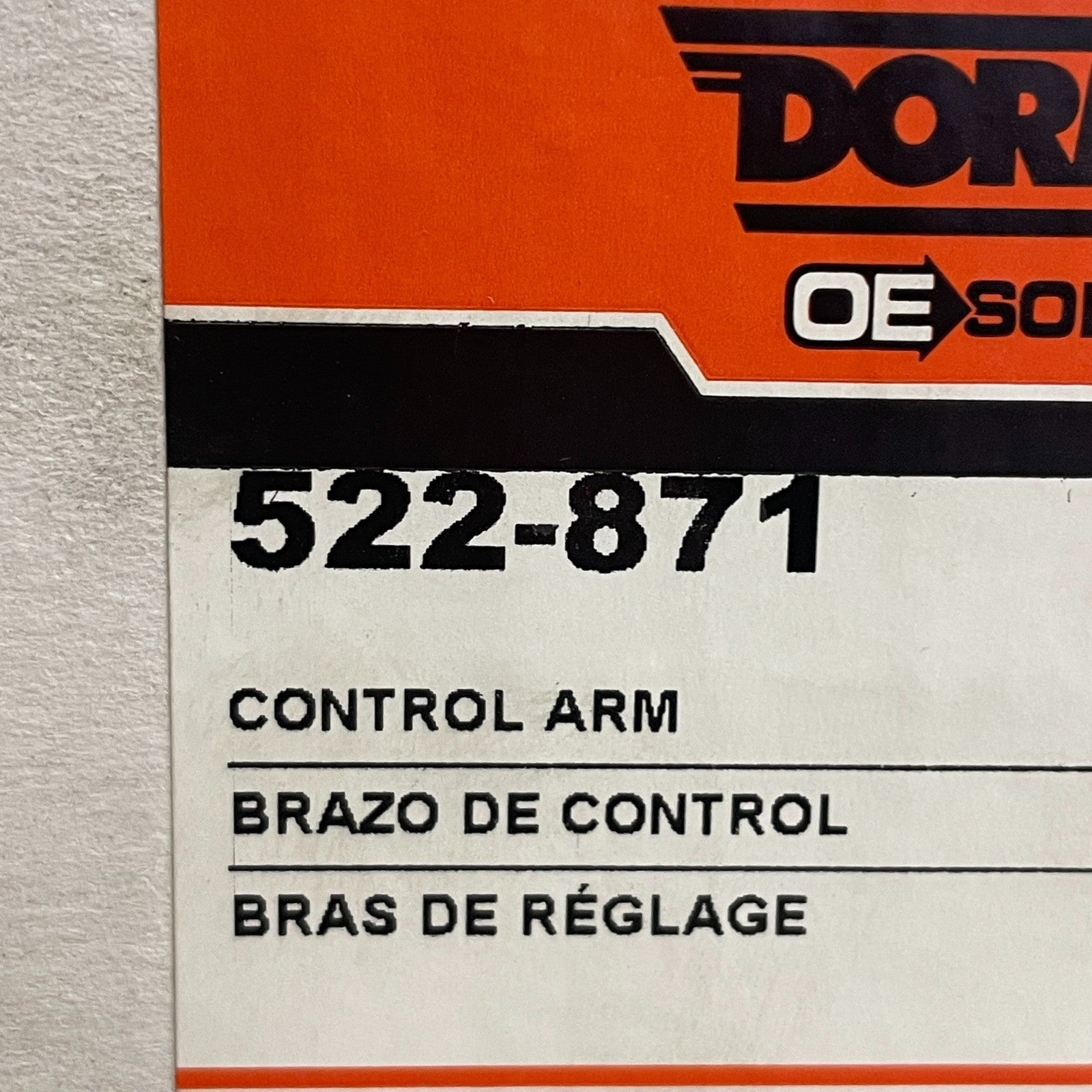 Dorman 522-871 Front Left Lower Control Arm Assembly BMW 535iGT/550iGT 2010–2017