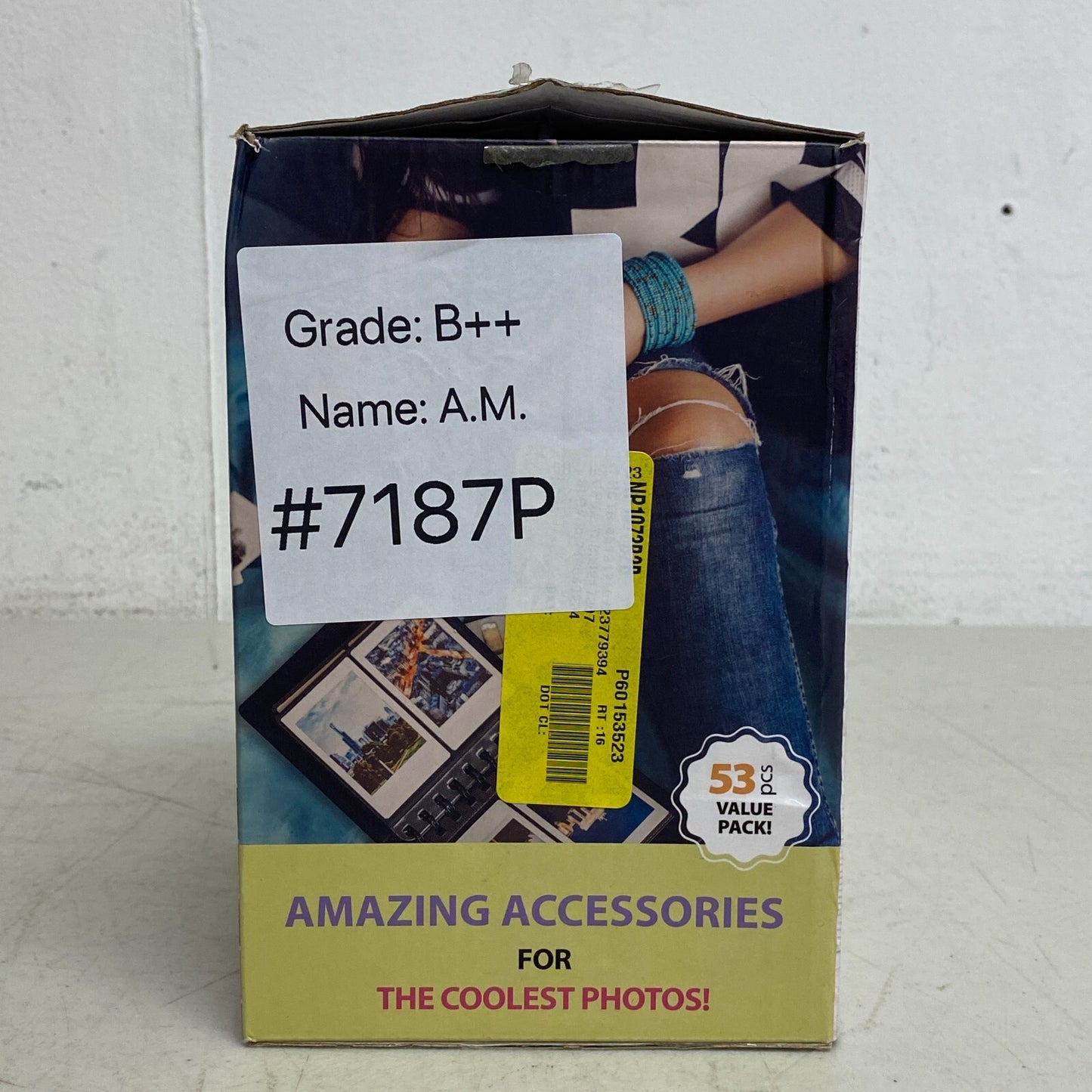 DigiPower Instant Camera Accessory Kit for Fujifilm instax mini 9 & 7s, White