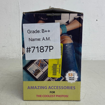 DigiPower Instant Camera Accessory Kit for Fujifilm instax mini 9 & 7s, White