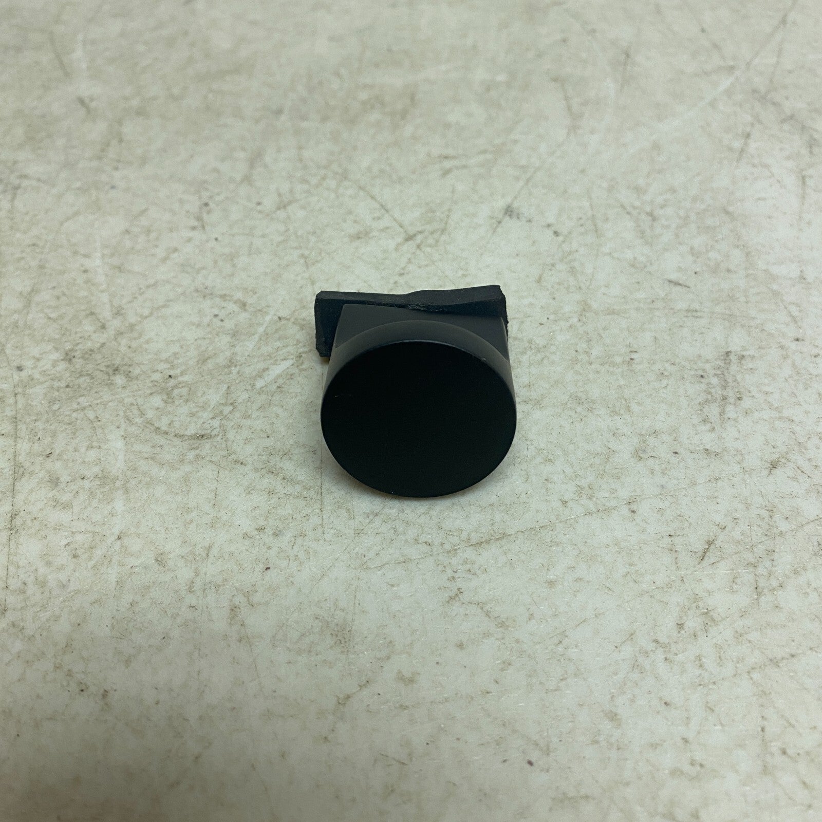 SIGNATURE HARDWARE PLESO SOLID BRASS ROUND CABINET KNOB BLACK
