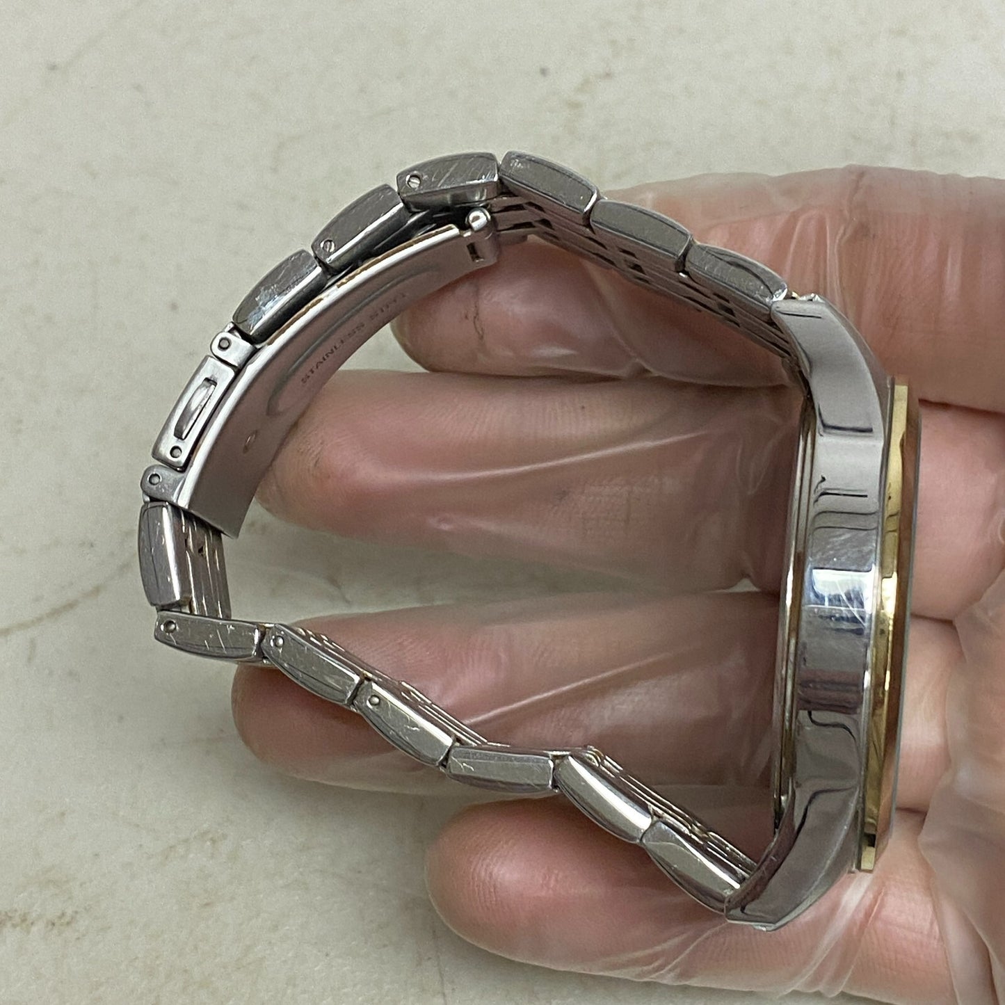 Armitron Women's Two Tone Time Day And Date Function Bracelet Watch, 20/5491TT