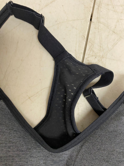 DSG Women's High Support Racerback  Bra Heather Dark Grey Heather DAW30745H