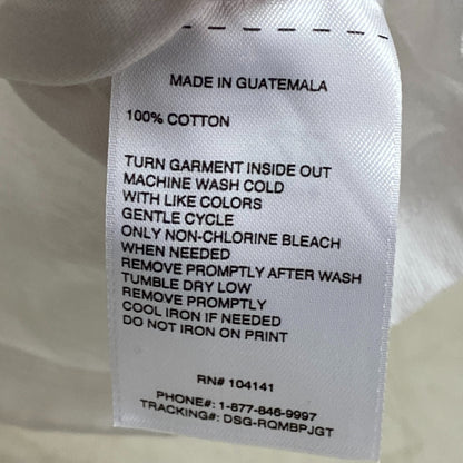 DSG Boys Cotton Graphic Tank Top Pure White Determination Sleeveless DAB12111