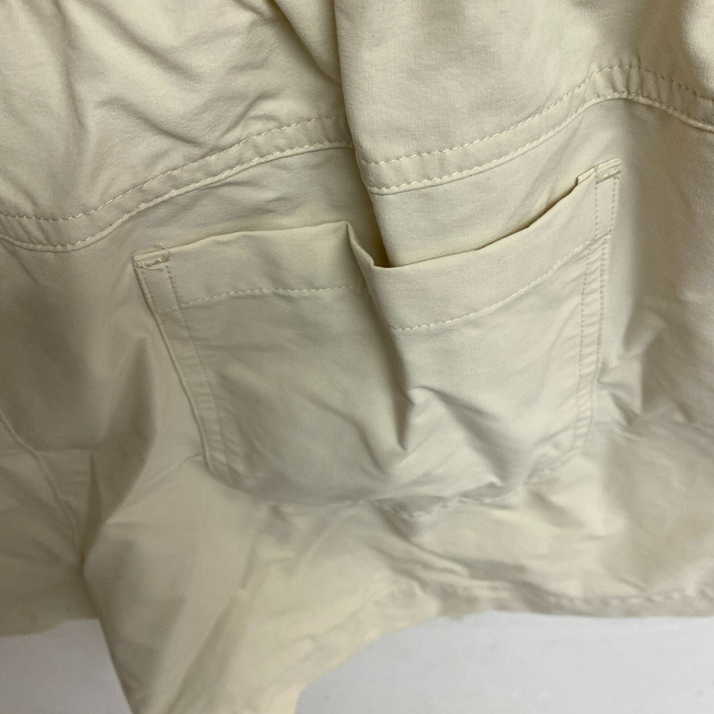 CALIA Women's High Waisted Swim Utility Board Short Light Sand WSA23507