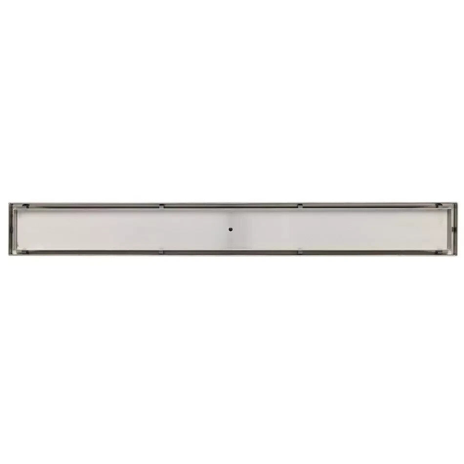 Signature Hardware 28" Cohen Linear Tile-In Shower Drain - Brushed Stainless S..