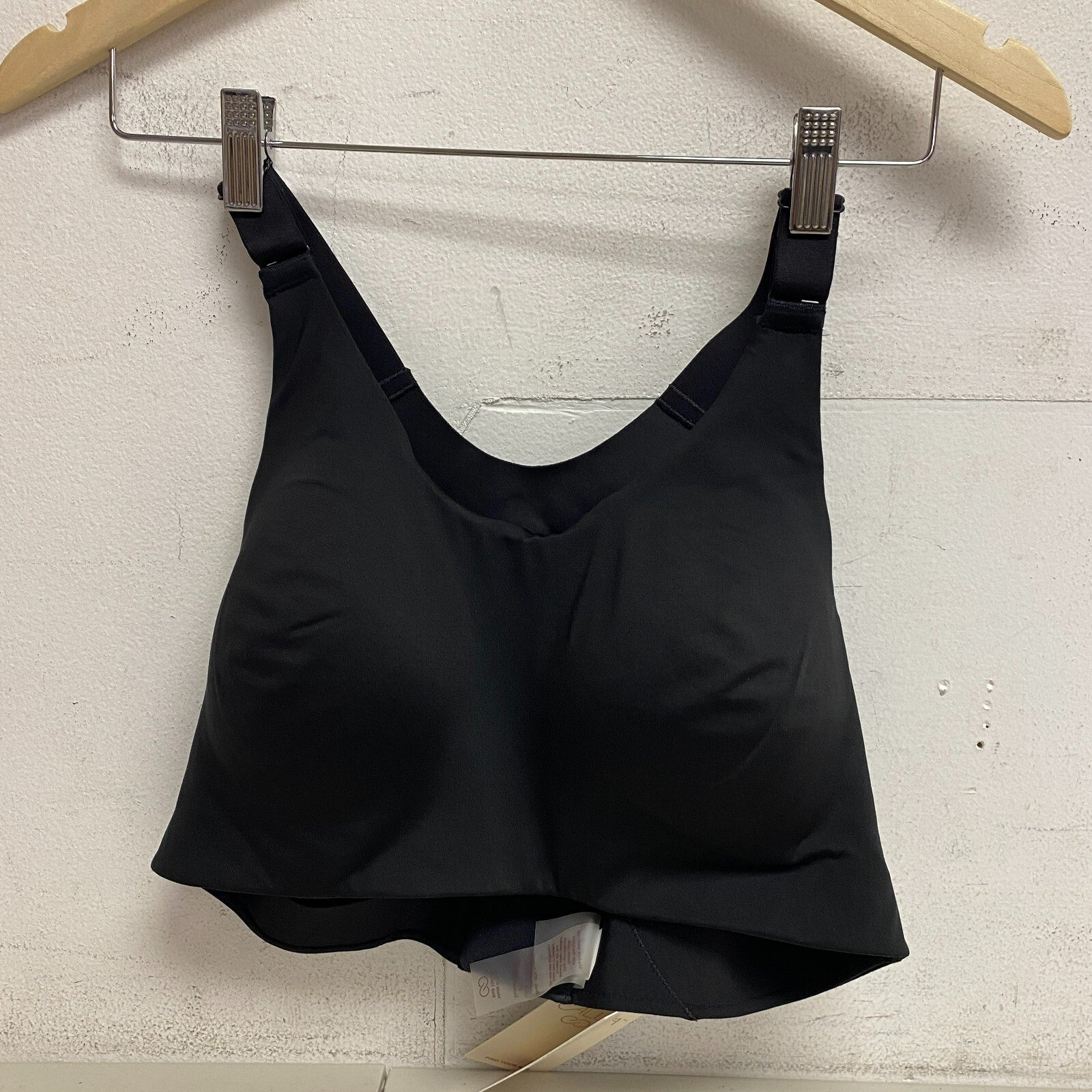 Calia Womens Made to Move Raceback Bra Pure Black Solid Sleeveless WAX17215