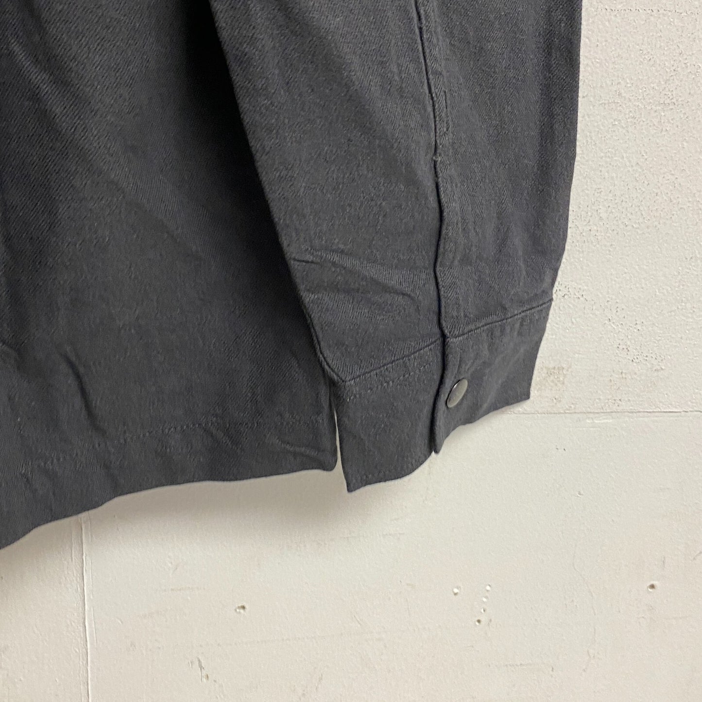 Mutual Weave Men's mid-weight Shirt Jacket Size XXL Color Black Iron Marl