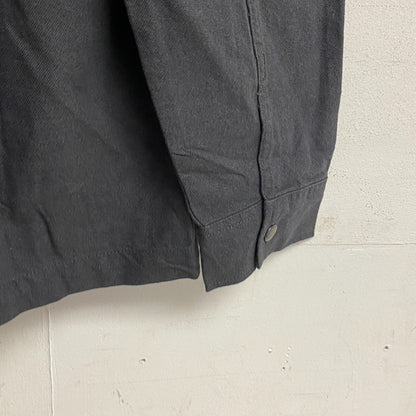 Mutual Weave Men's mid-weight Shirt Jacket Size XXL Color Black Iron Marl