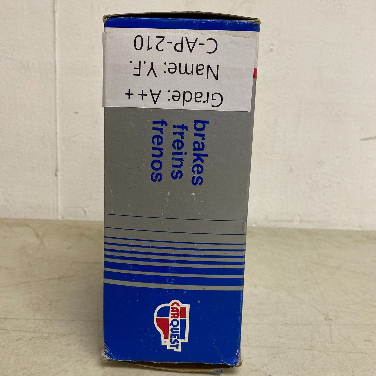 CARQUEST Brake Hydraulic Hose Assembly Black EPDM Rubber Model BHA380975