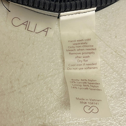 Calia Womens MidRise Rib Bottom Pure Black Solid Summer Stylish Trendy WSA21400R