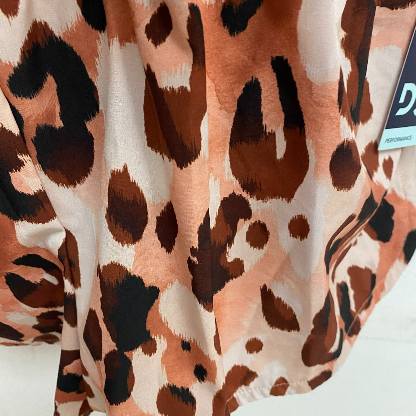 DSG Women's 3 in Stride Run Shorts Painted Leopard Grounded DAW39320APRTZ