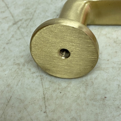 Signature Hardware 6" Belfast Solid Brass Cabinet Pull - Satin Brass