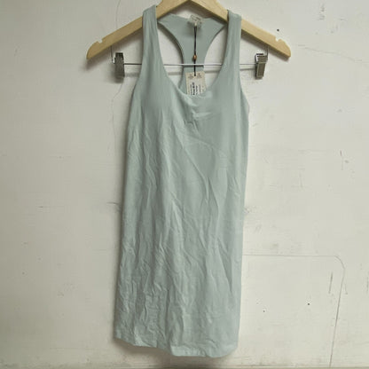 Calia Energized Exercise Dress Calming Green Solid Sleeveless WAX15035