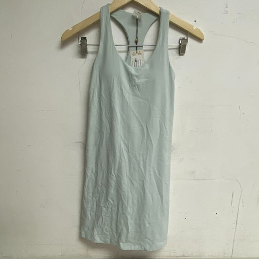 Calia Energized Exercise Dress Calming Green Solid Sleeveless WAX15035