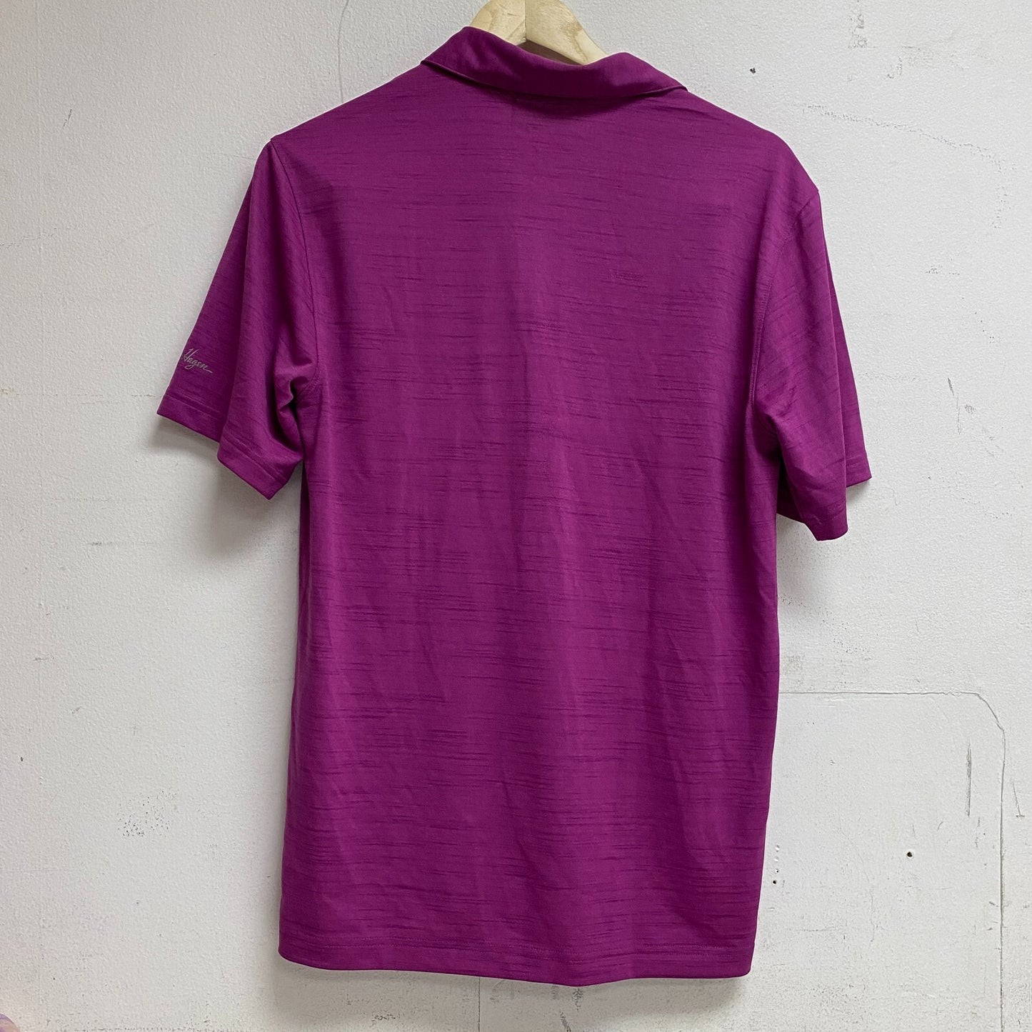 Walter Hagen Men's P11 Striation Pique Polo Bright Magenta/Magenta MGA11475