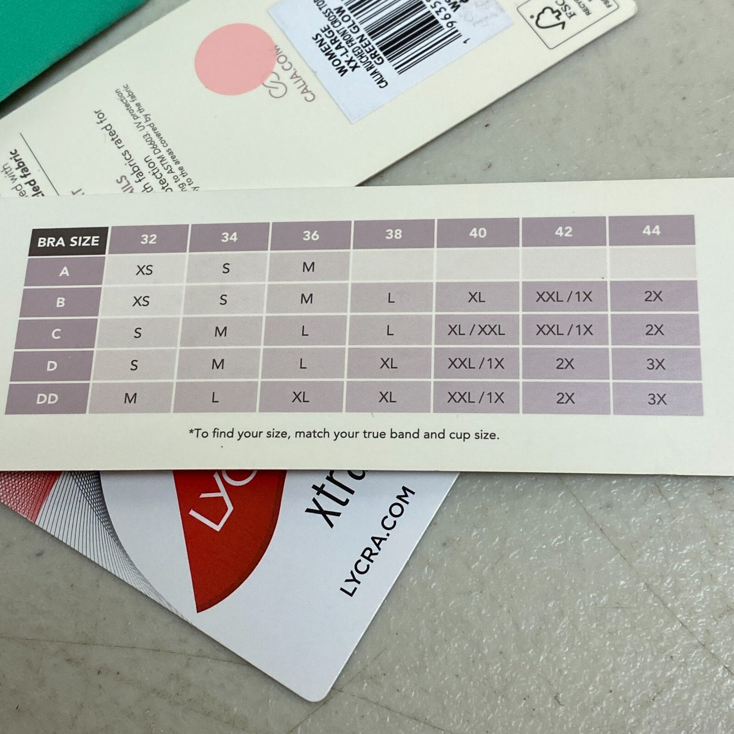 Calia Women's Swim Ranched Front Cross Bikini  Top Green Glow WSA23204 New!