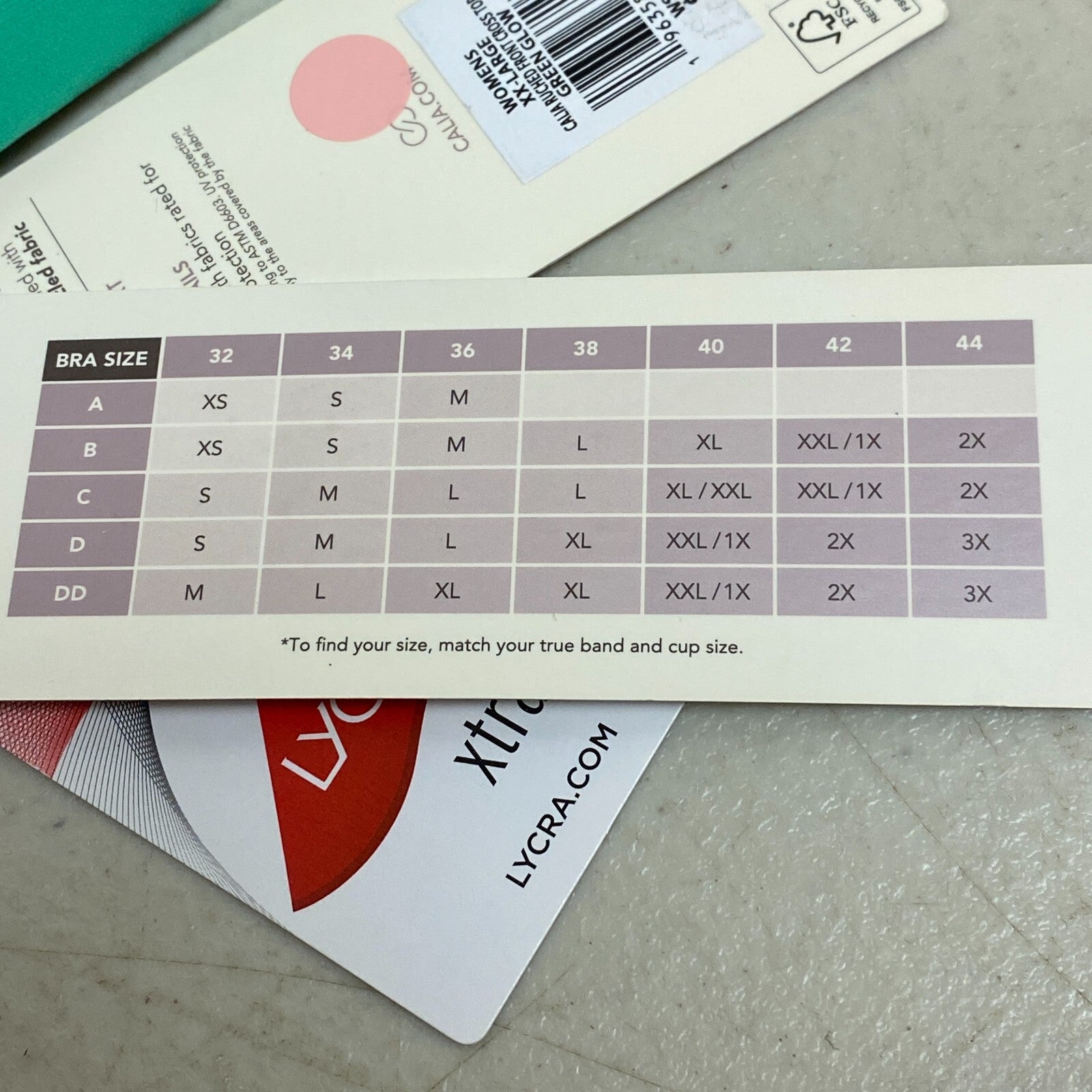 Calia Women's Swim Ranched Front Cross Bikini  Top Green Glow WSA23204 New!