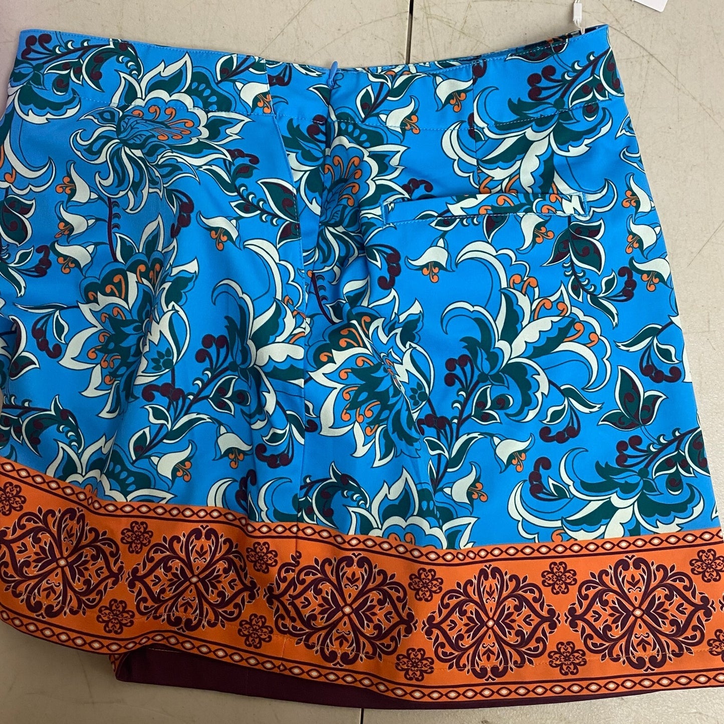 Lady Hagen Womans 6  Fashion Scarf Skort Scarf Print Multi BRAND NEW