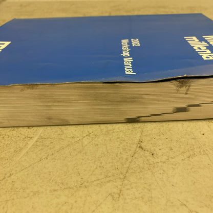 Mazda millenia 2002 Workshop Manual 9999-95-044B-02 , #580-1CP