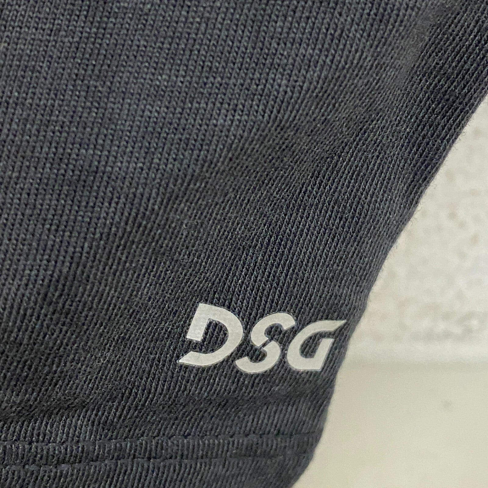 DSG Youth Solid Cotton Graphic Tee Legend Grid Black Short Sleeve DAB21108