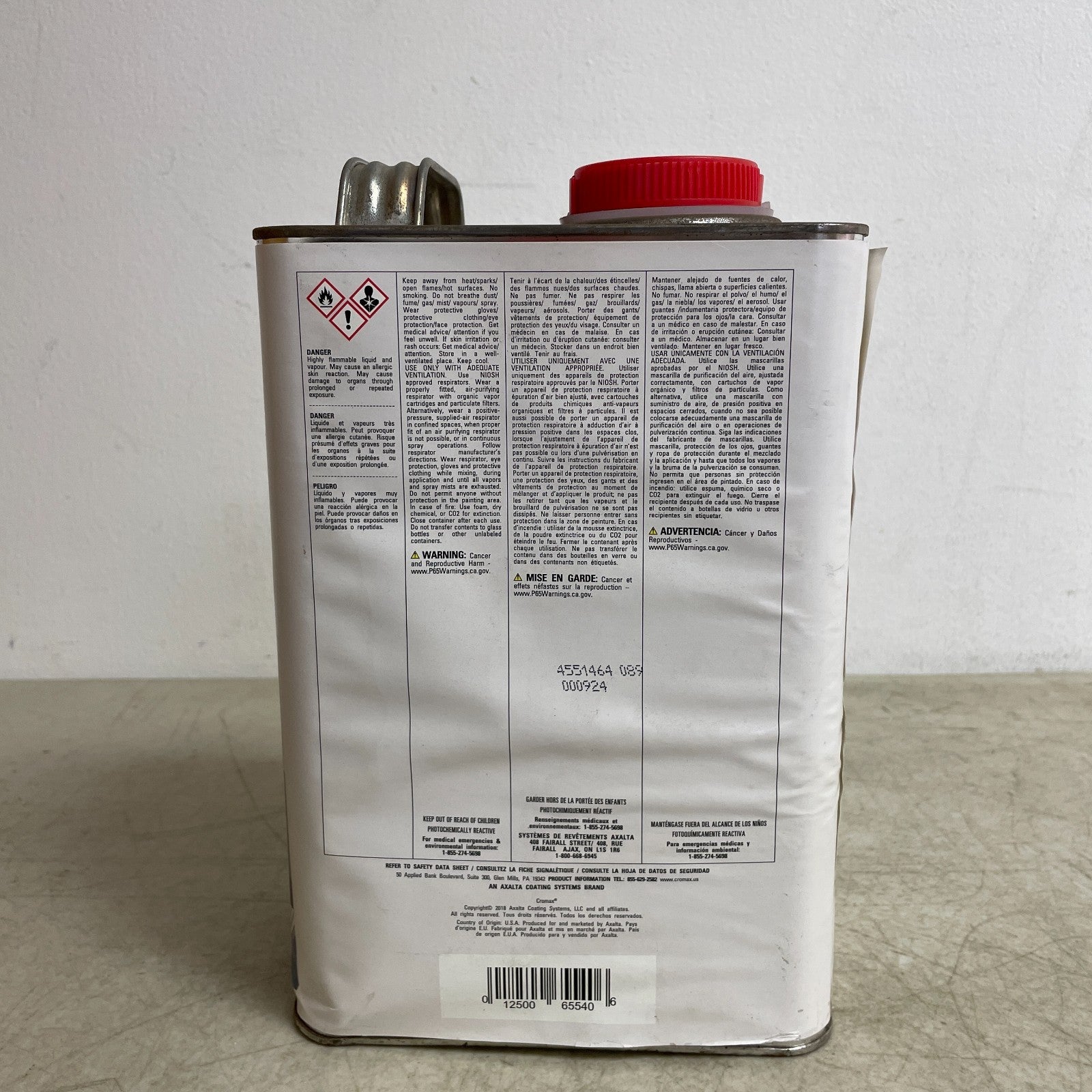 Axalta 74700S ChromaPremier Pro Clearcoat 1 Gal 3-Component High Gloss