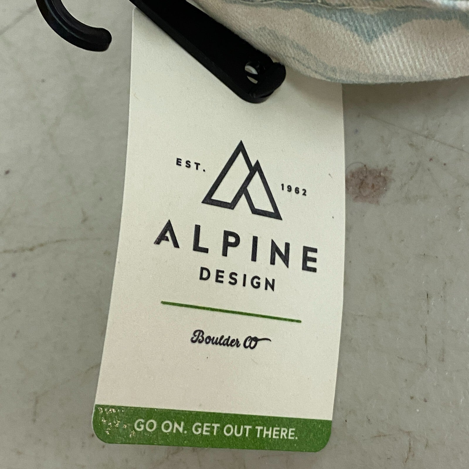 Alpine Design Women's Camp Hat Print Mineral Jade STREAK ADWA8010P