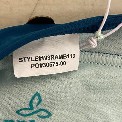 prana Woman's Ramba Hipster Mid Rise Bikini Bottoms Deep Verde Ikat W3RAMB113